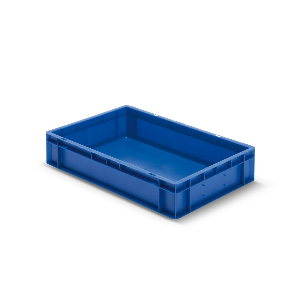 Produktabbildung: Eurobox, Wände + Boden geschlossen, 22 Liter, blau