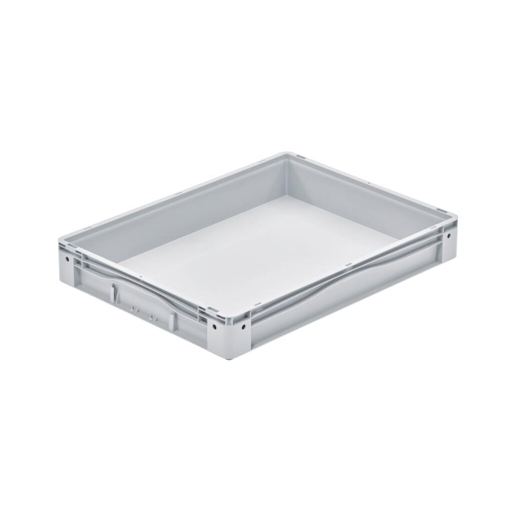 Produktabbildung: Alpha Eurobox aus PP mit geschlossenen Wänden, HxBxT 120 x 600 x 800 mm