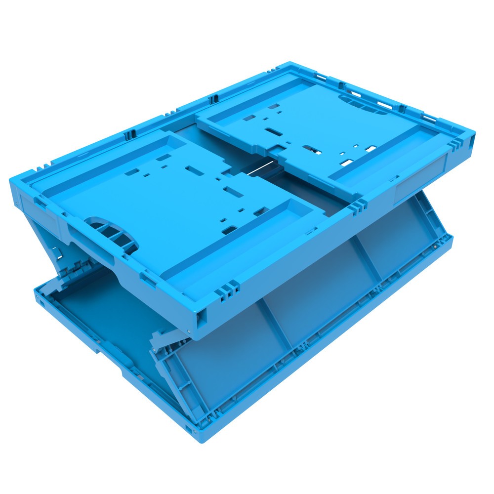 Produktabbildung Nr. 2: Euronorm-Faltbox Premium, 59 Liter, blau