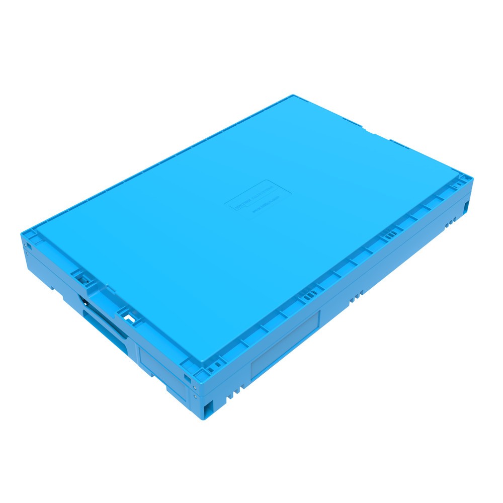 Produktabbildung Nr. 3: Euronorm-Faltbox Premium, 68 Liter, blau