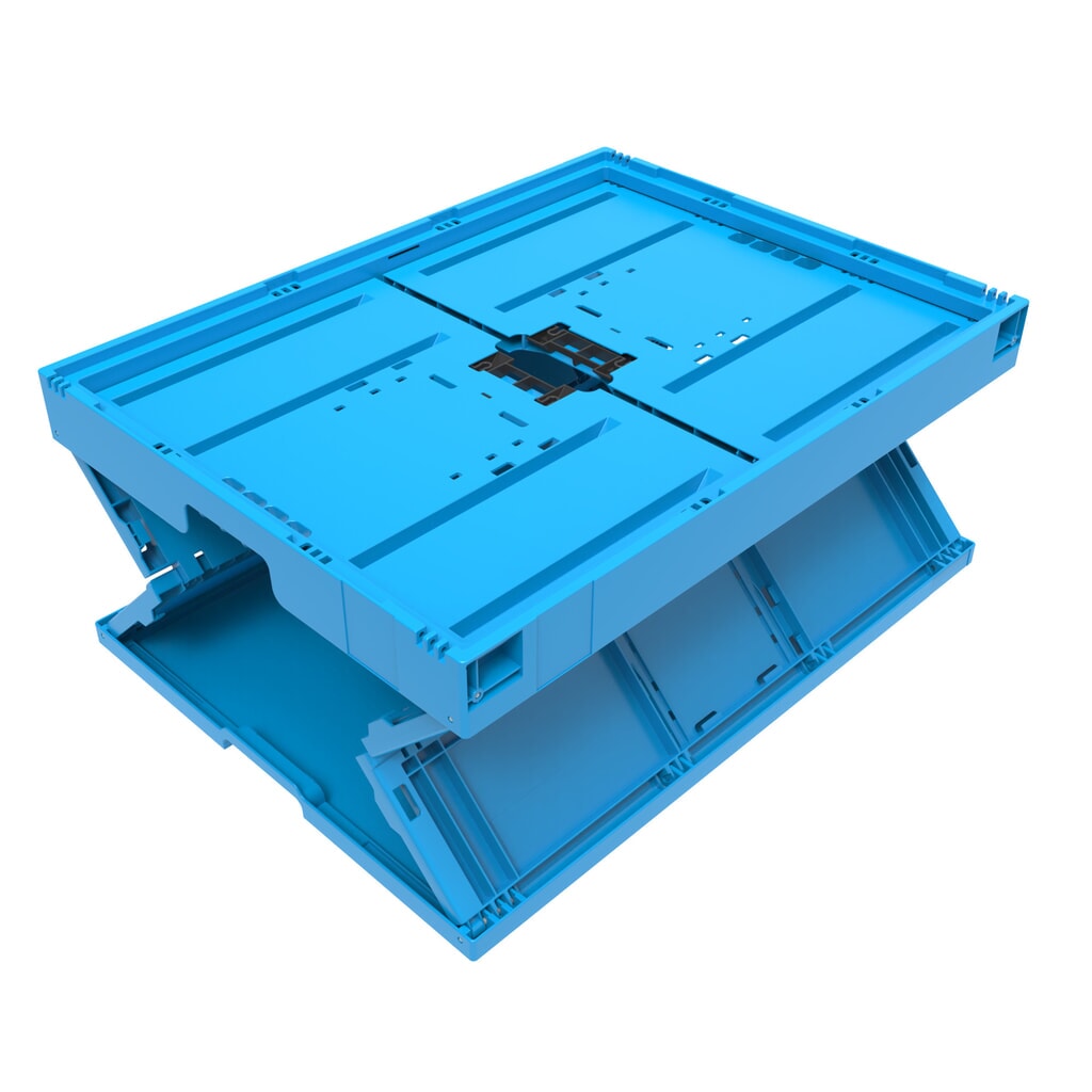 Euronorm-Eurobox Premium, 172 Liter, blau Produktabbildung Nr. 2: Euronorm-Eurobox Premium, 172 Liter, blau
