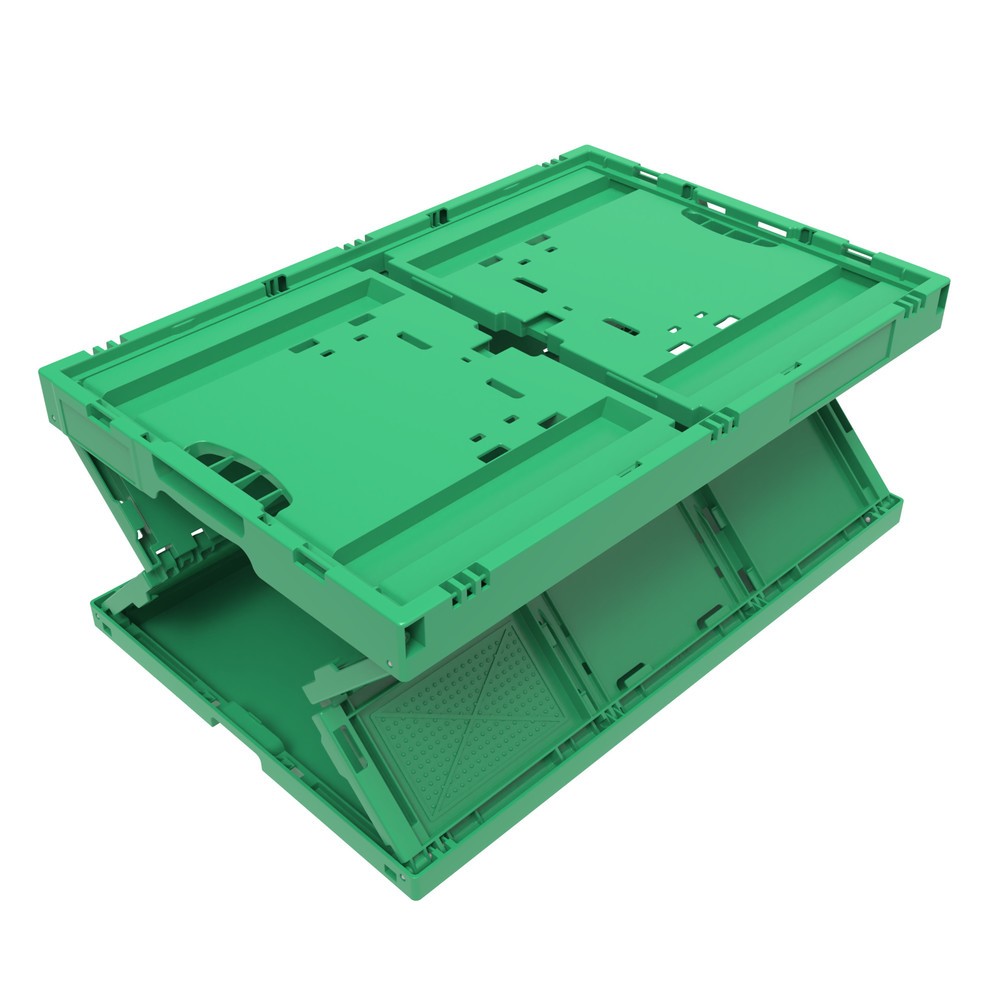 Produktabbildung Nr. 2: Euronorm-Faltbox Premium, 68 Liter, grün