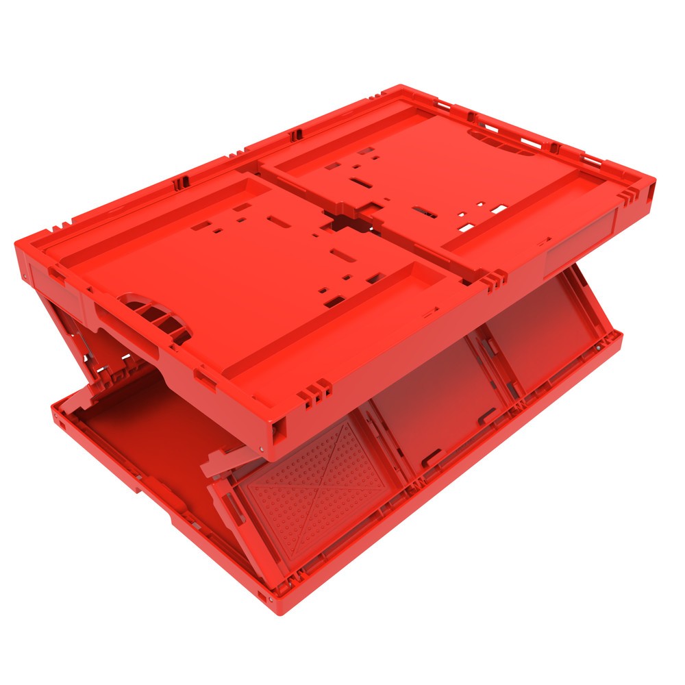 Produktabbildung Nr. 2: Euronorm-Faltbox Premium, 68 Liter, rot