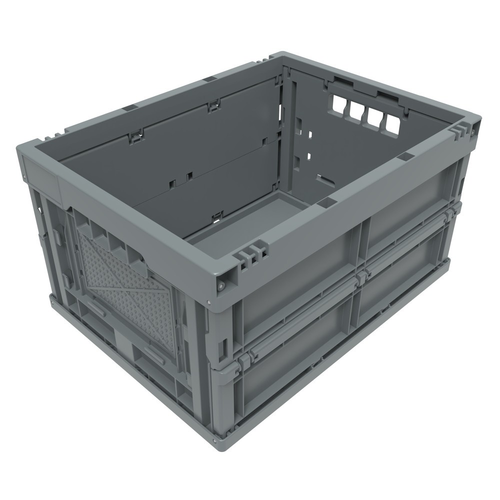 Produktabbildung Nr. 1: Euronorm-Faltbox Premium, 22 Liter, grau