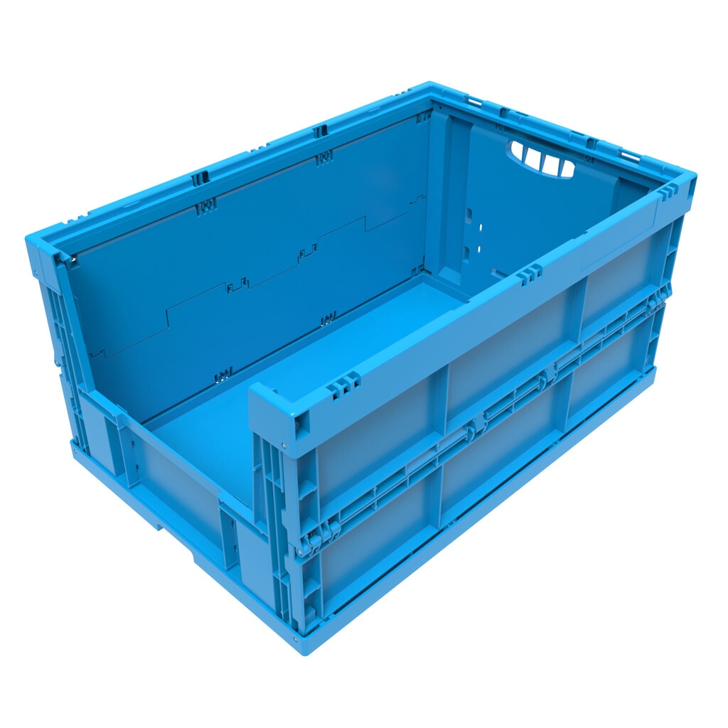 Produktabbildung: Euronorm-Eurobox Premium, mit Entnahmeöffnung, 59 Liter