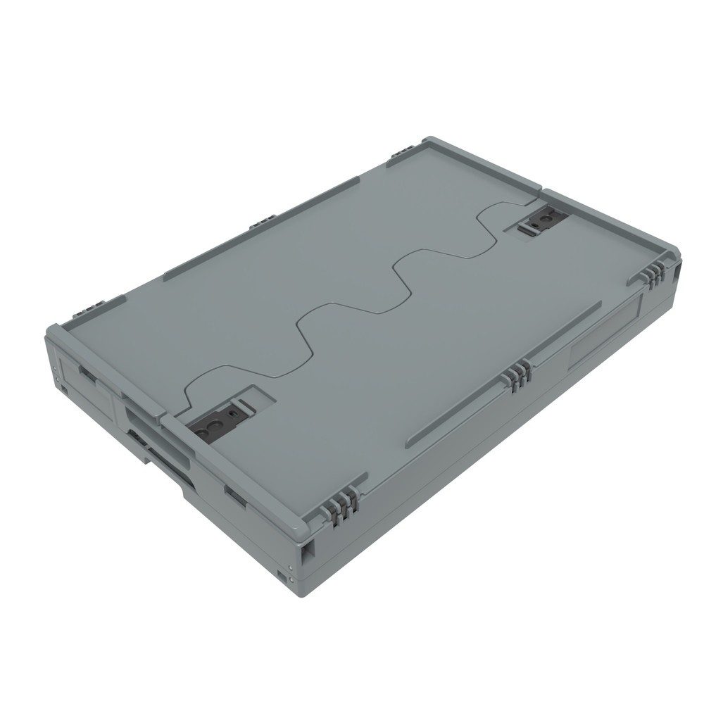 Produktabbildung Nr. 5: Euronorm-Eurobox Premium, mit Scharnierdeckel, 60 Liter, grau
