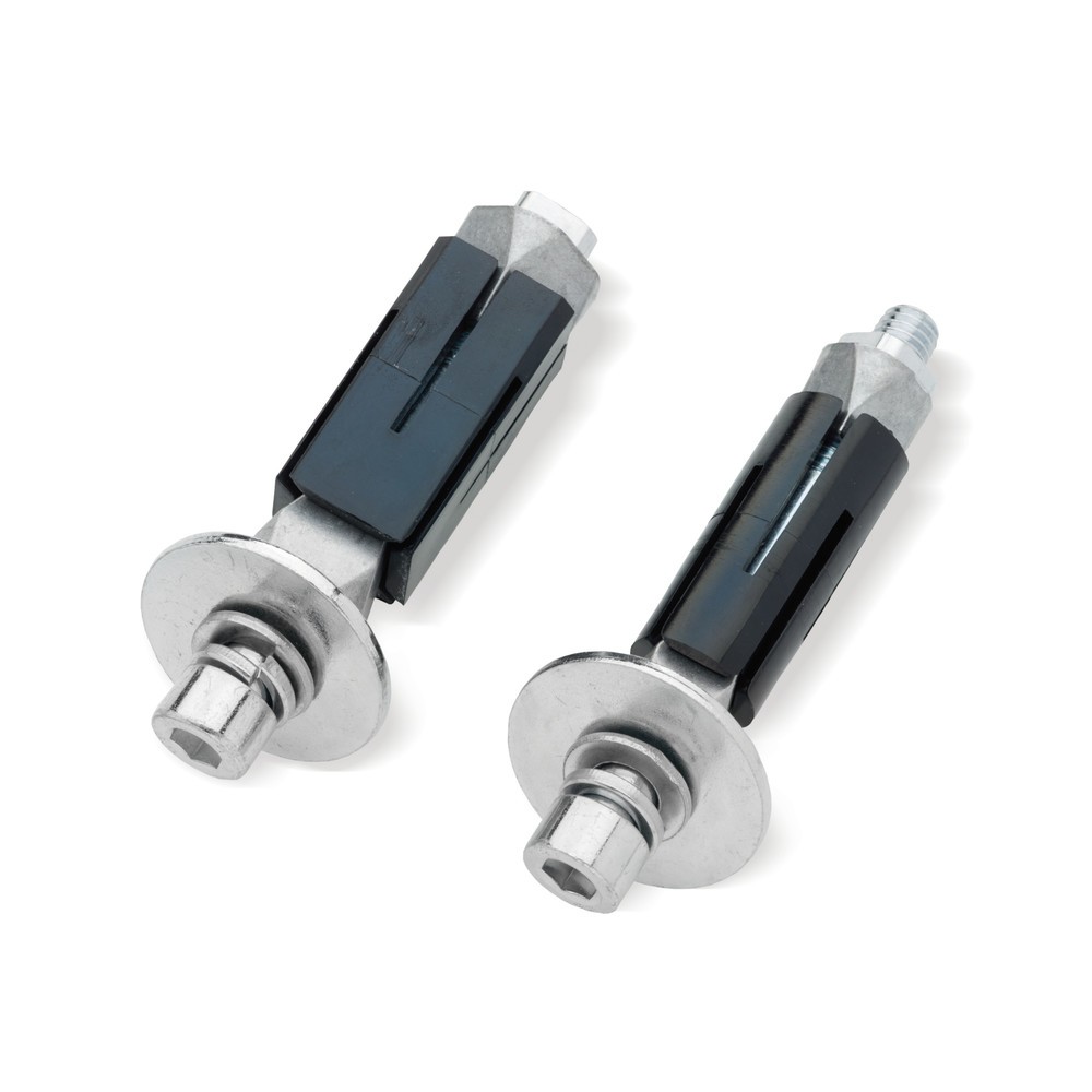 Produktabbildung: Expander für Wicke Apparaterollen mit Rückenloch, Vierkantrohr, für Rollen mit Innenmaß-Ø 24 - 27 mm