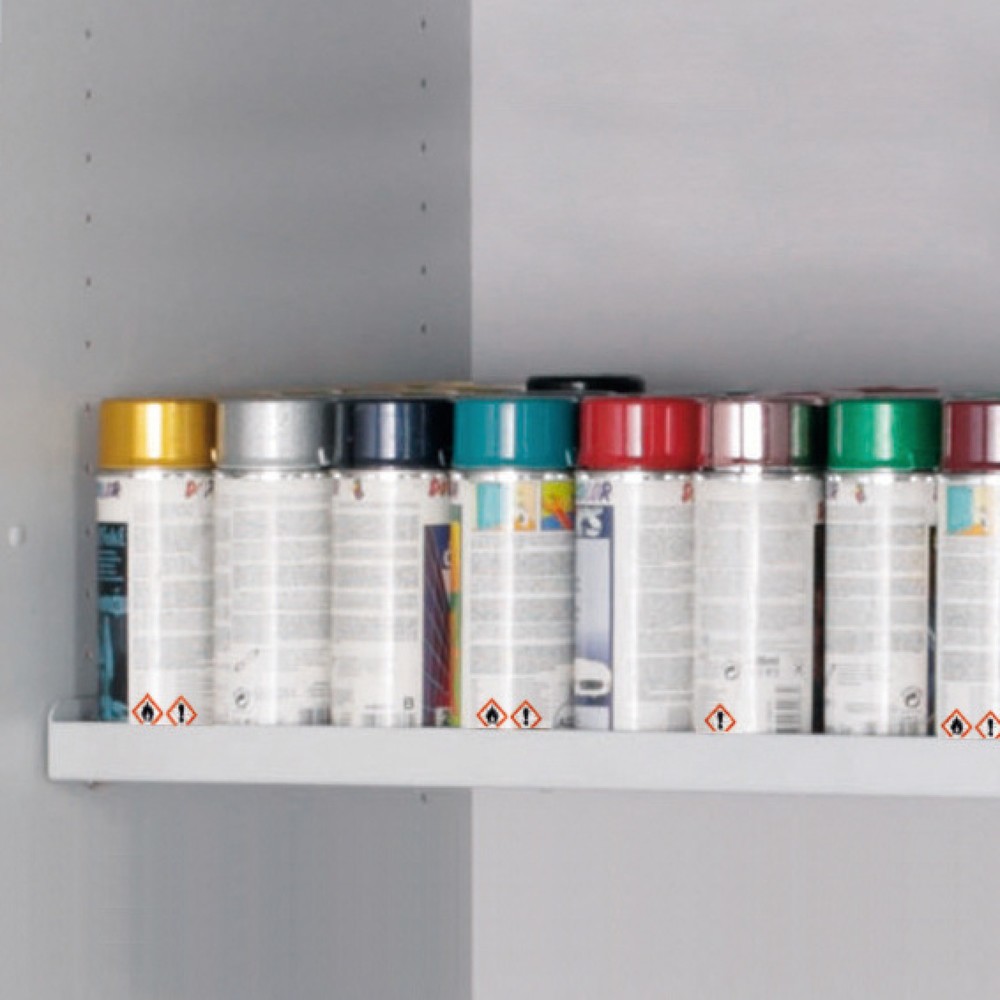 Produktabbildung: Fachboden für asecos® Sicherheitsschrank Typ 90, Breite 1.200 mm