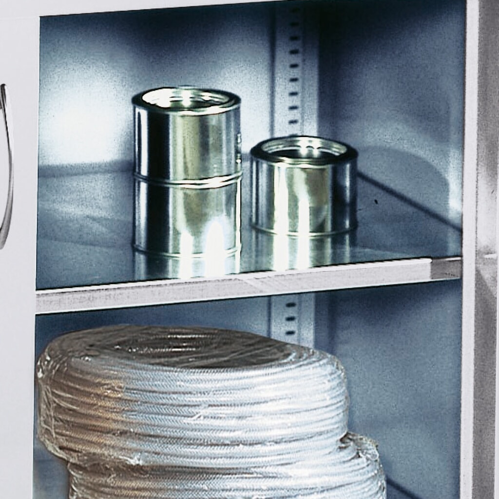 Produktabbildung: Fachboden für C+P Schwerlast-Schiebetürenschrank, BxT 1.600 x 500 mm