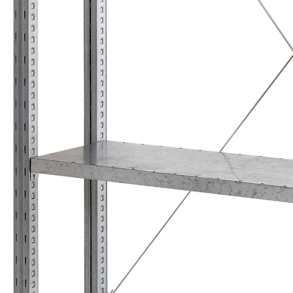Produktabbildung: Fachboden für ManOrga Fachbodenregal, mit Stahlpaneel-Fachböden, BxT 1.300 x 500 mm