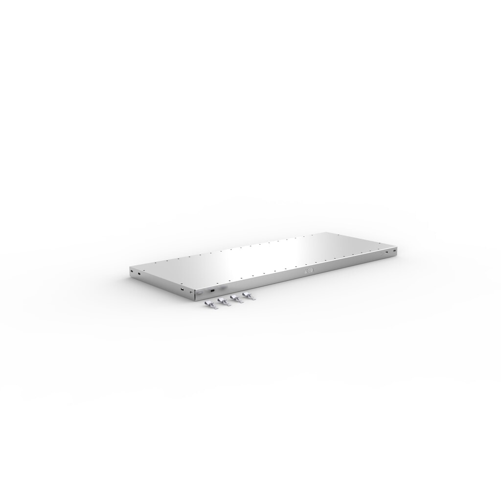 Produktabbildung: Fachboden für META Fachbodenregal Stecksystem, FL 150 kg, verzinkt, BxT 1.000 x 400 mm