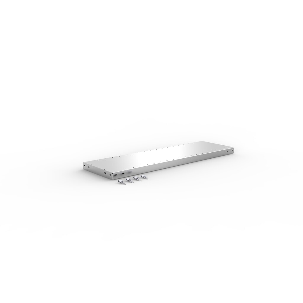Produktabbildung: Fachboden für META Fachbodenregal Stecksystem, FL 230 kg, verzinkt, BxT 1.000 x 300 mm