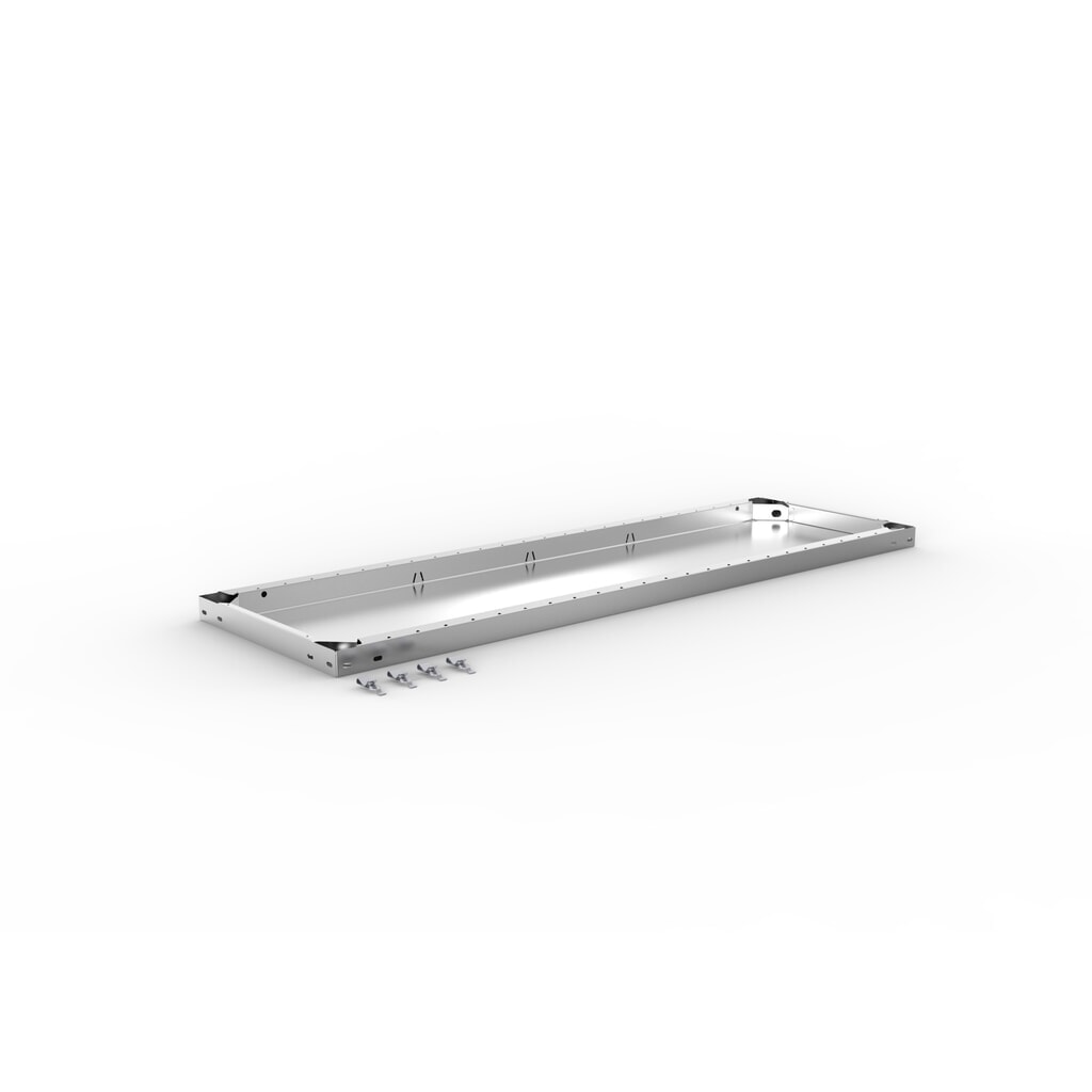 Produktabbildung Nr. 2: Fachboden für META Fachbodenregal Stecksystem, FL 230 kg, verzinkt, BxT 1.300 x 400 mm