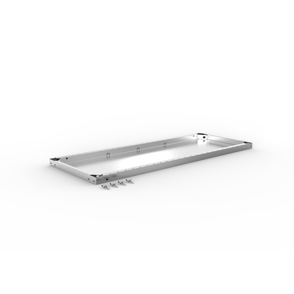 META Fachboden für Fachbodenregal Stecksystem, FL 230 kg, verzinkt, BxT 1.300 x 500 mm Produktabbildung Nr. 2: META Fachboden für Fachbodenregal Stecksystem, FL 230 kg, verzinkt, BxT 1.300 x 500 mm