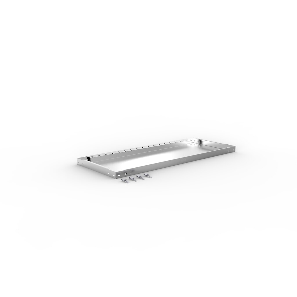 Fachboden für META Fachbodenregal Stecksystem, FL 230 kg, verzinkt, BxT 1.000 x 400 mm Produktabbildung: Fachboden für META Fachbodenregal Stecksystem, FL 230 kg, verzinkt, BxT 1.000 x 400 mm