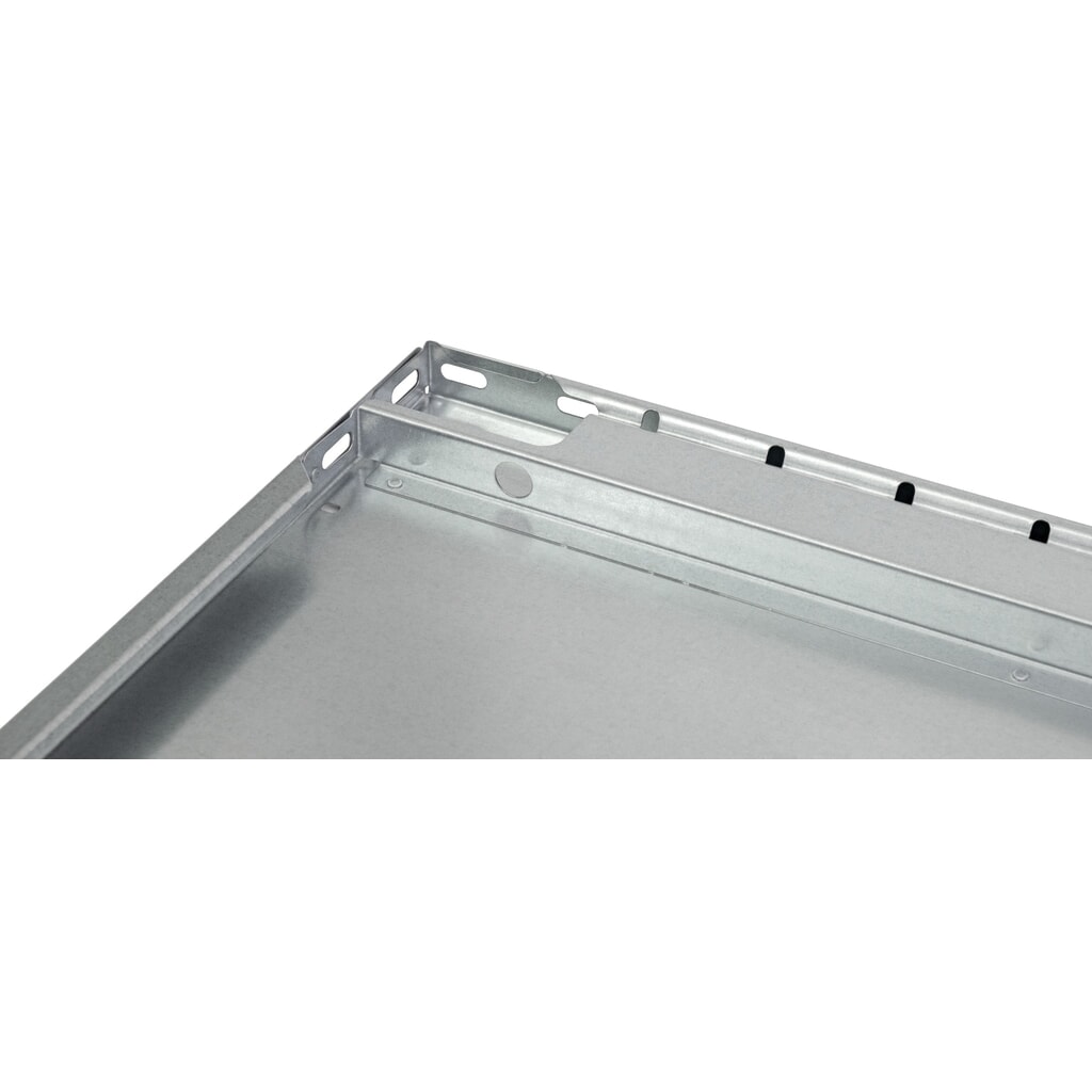 Fachboden für SCHULTE Fachbodenregal Stecksystem, FL 150 kg, verzinkt, BxT 1.300 x 500 mm Produktabbildung Nr. 2: Fachboden für SCHULTE Fachbodenregal Stecksystem, FL 150 kg, verzinkt, BxT 1.300 x 500 mm