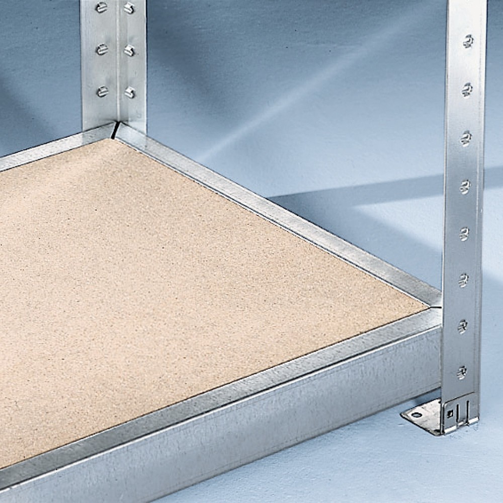 Produktabbildung: Fachboden für META Weitspannregal, mit Spanplatten, FL 500 kg, BxT 1.700 x 600 mm