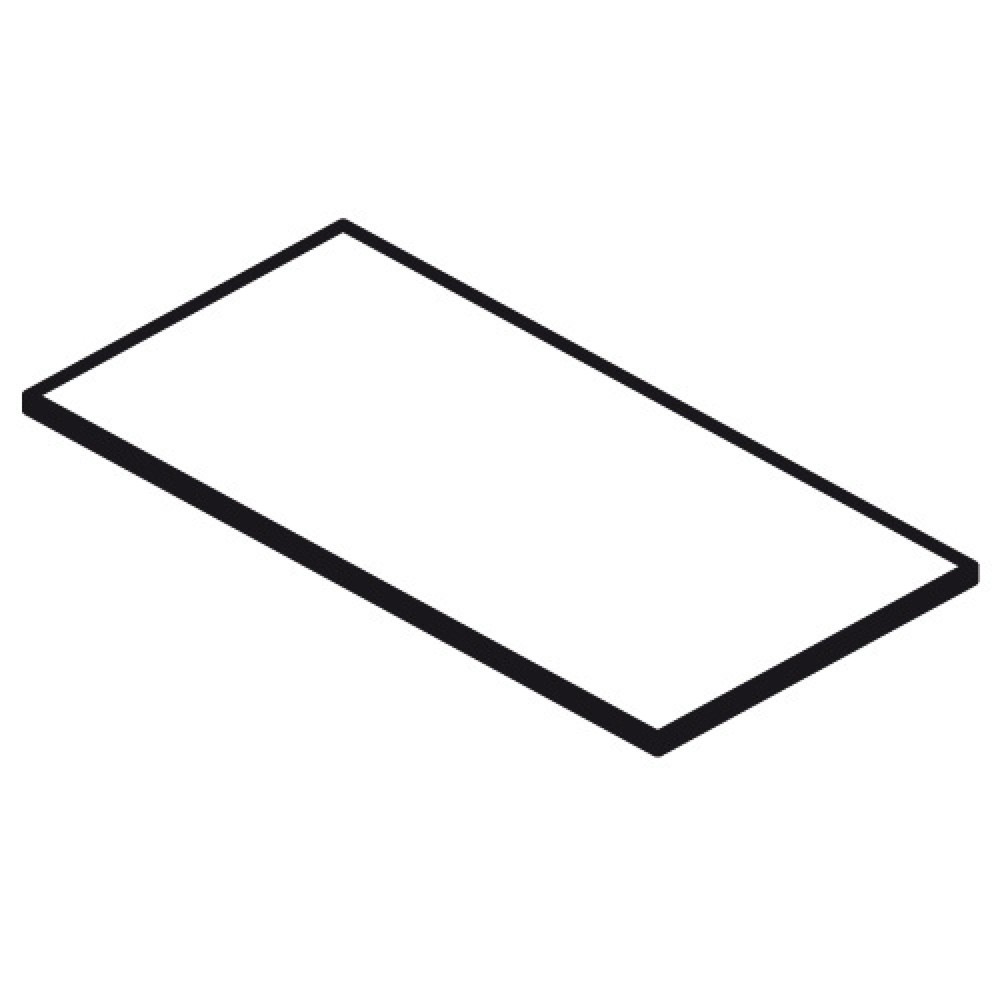 Produktabbildung: Fachboden für FLADAFI® Werkzeug- und Magazinbox, Holzwerkstoff, BxT 1.200 x 830 mm