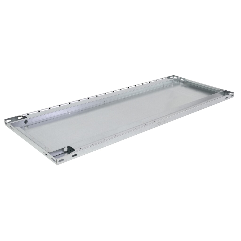 Produktabbildung Nr. 2: Fachboden MULTIplus für SCHULTE Green Fachbodenregal Steckmontage, Fachlast 150 kg, 2er Pack, BxT 1.000 x 400 mm, inkl. 8 Fachbodenträger