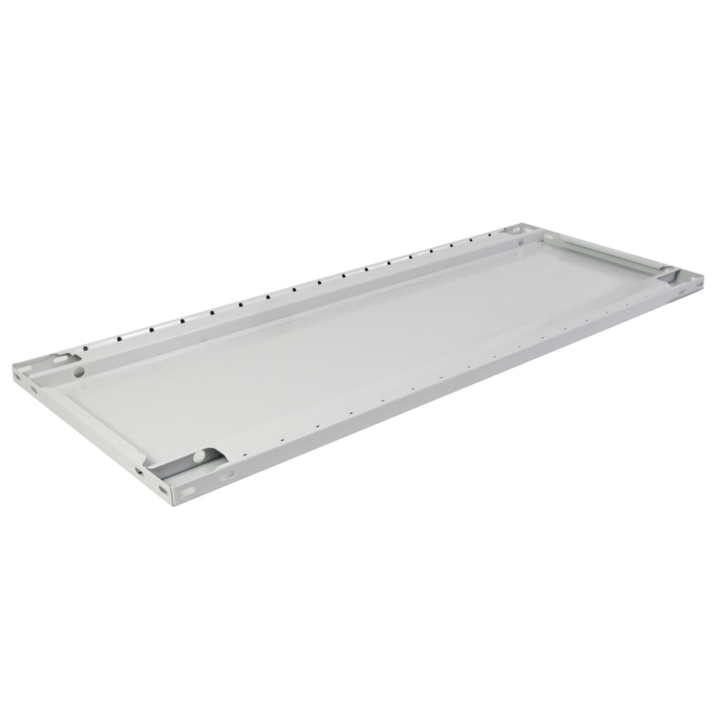 Fachboden MULTIplus150 für SCHULTE Fachbodenregal, FL 150 kg, BxT 1.000 x 400 mm, lichtgrau Produktabbildung Nr. 2: Fachboden MULTIplus150 für SCHULTE Fachbodenregal, FL 150 kg, BxT 1.000 x 400 mm, lichtgrau