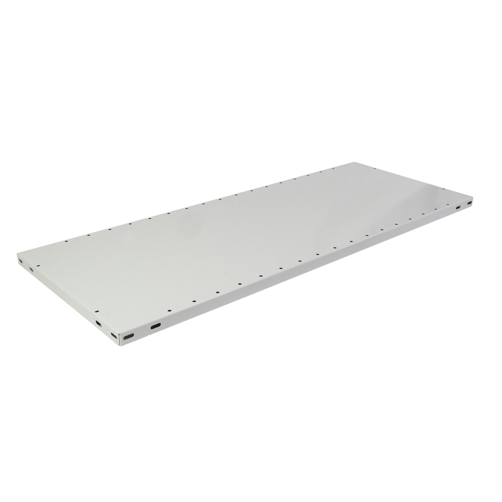 Fachboden MULTIplus150 für SCHULTE Fachbodenregal, FL 150 kg, BxT 1.300 x 600 mm, lichtgrau Produktabbildung: Fachboden MULTIplus150 für SCHULTE Fachbodenregal, FL 150 kg, BxT 1.300 x 600 mm, lichtgrau