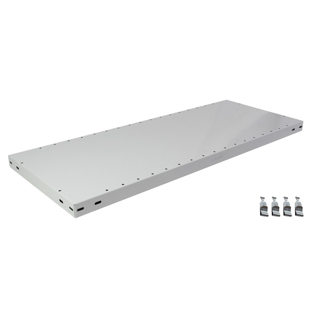 Produktabbildung Nr. 1: Fachboden MULTIplus330 für SCHULTE Fachbodenregal, Fachlast 330 kg, lichtgrau, BxT 1.000 x 400 mm