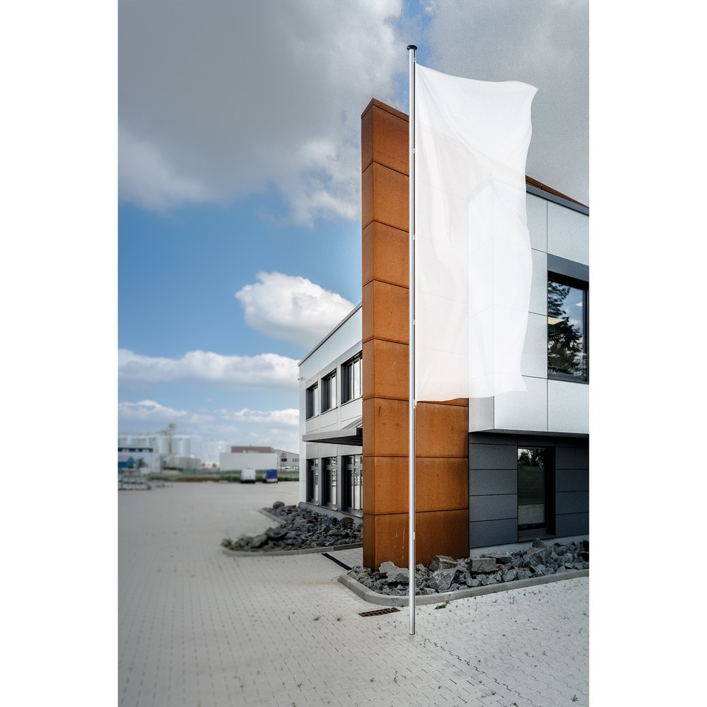 Produktabbildung Nr. 3: Mannus Fahnenmast Prestige A, inkl. Bodenhalterung und Ausleger, Höhe 6 m