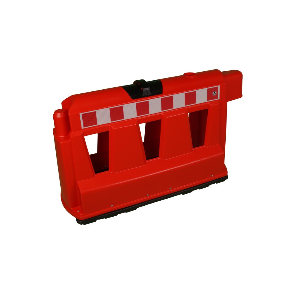 Produktabbildung: Fahrbahnteiler aus Kunststoff, rot
