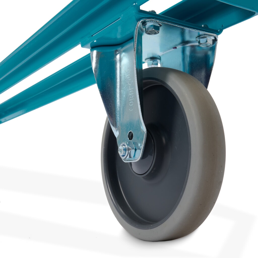 Produktabbildung Nr. 7: Fahrgestell Ameise®, mit Fangecken, Ladehöhe 280 mm, TPE-Bereifung, mit Zentralbremse