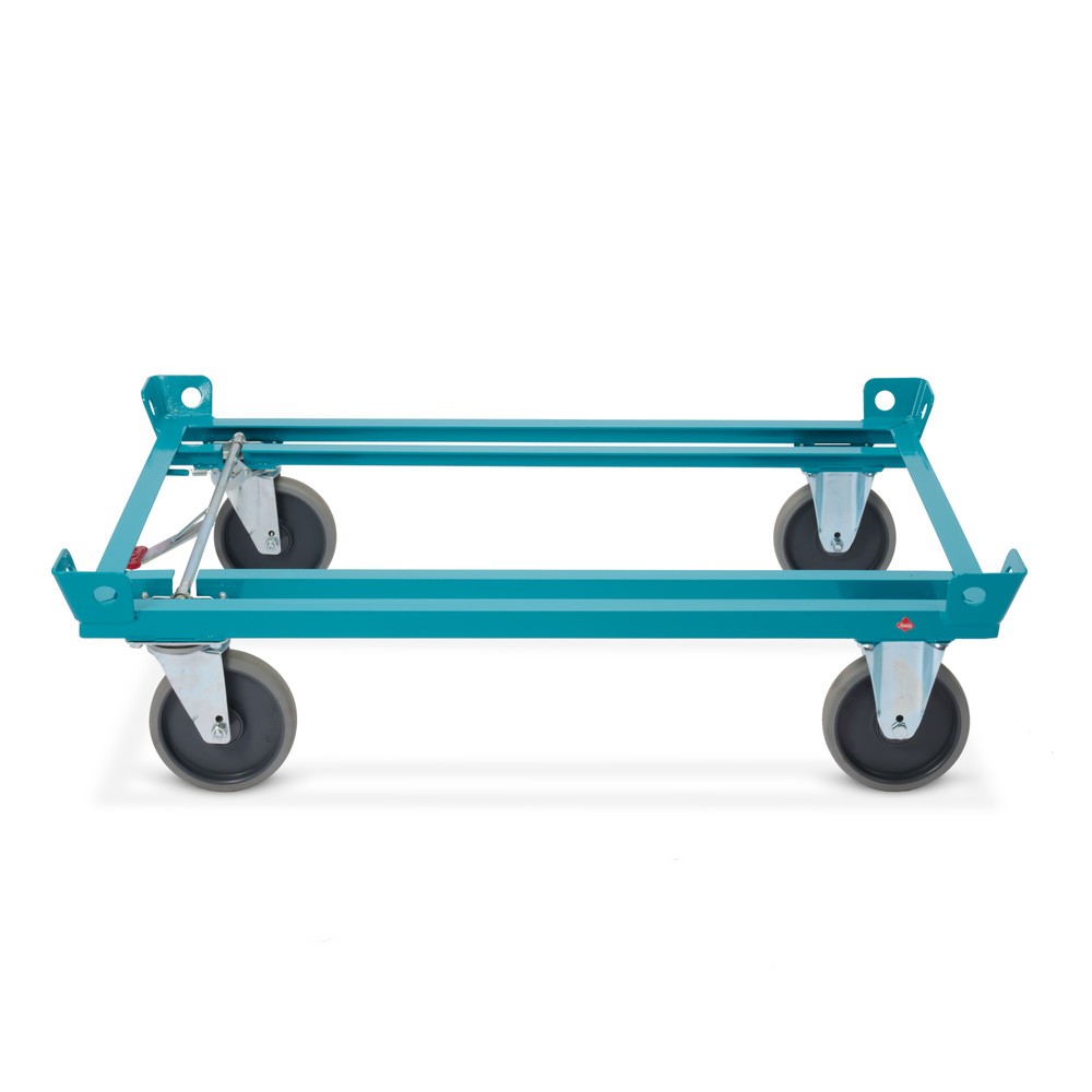 Produktabbildung Nr. 8: Fahrgestell Ameise®, mit Fangecken, Ladehöhe 280 mm, TPE-Bereifung, mit Zentralbremse
