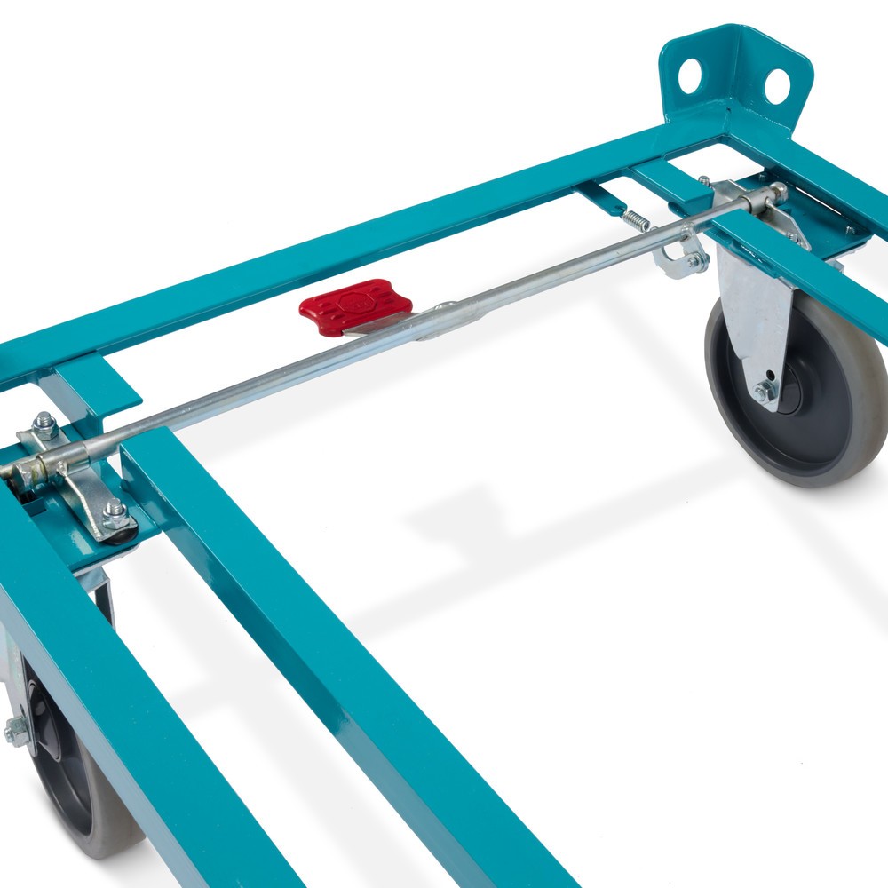 Produktabbildung Nr. 10: Fahrgestell Ameise®, mit Fangecken, Ladehöhe 280 mm, TPE-Bereifung, mit Zentralbremse