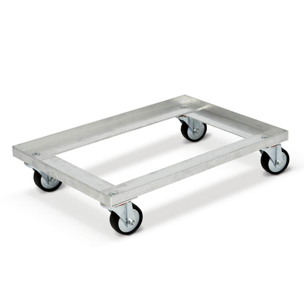 Produktabbildung: Fahrgestell aus Aluminium, Vollgummi-Bereifung
