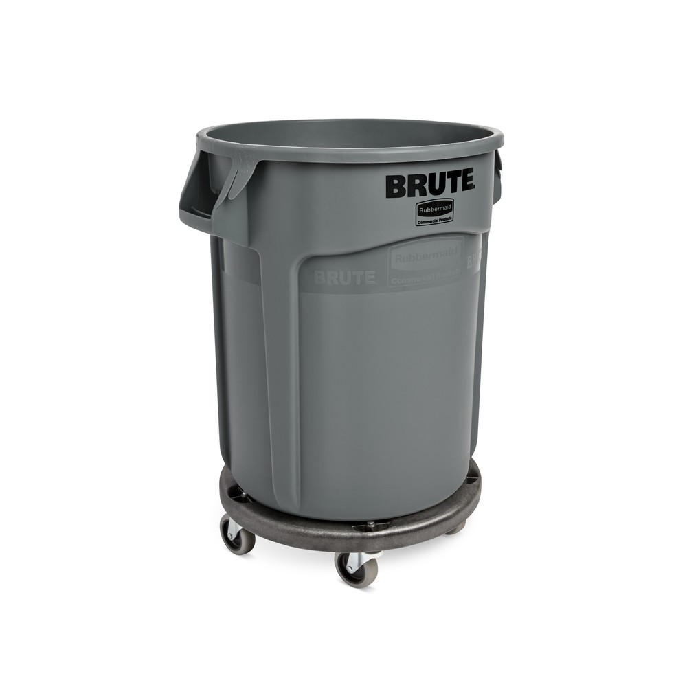 Produktabbildung Nr. 2: Fahrgestell für Rubbermaid® Universalcontainer, Bajonett-Verschluss, rund, 76-208 Liter