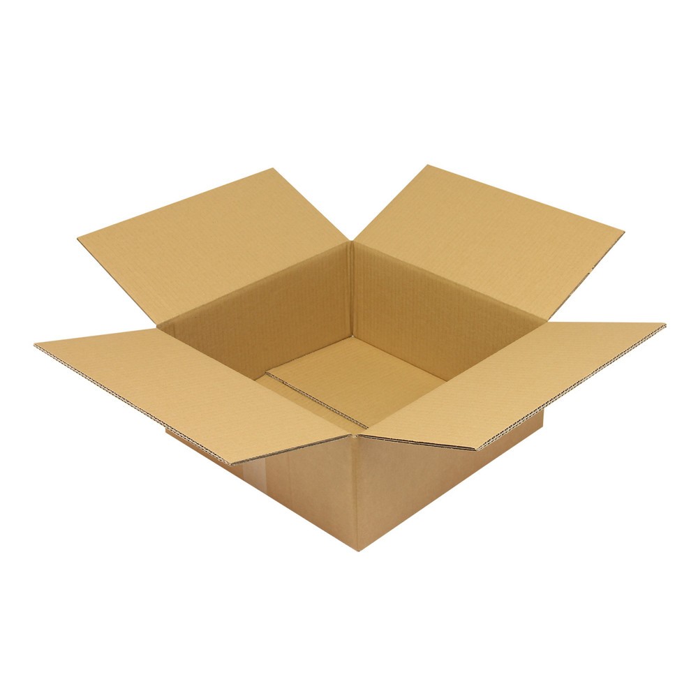 Produktabbildung: Faltkarton 2-wellig, Innenmaß 400 x 400 x 170(L x B x H in mm), Qualität 2.30BC