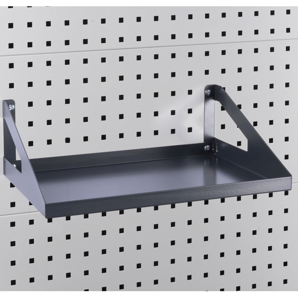 Produktabbildung Nr. 5: Fami PERFOM Werkstattschrank, 4 Lochböden, 3 Schubladen, Lochplatten für Tür, Sichtlagerkästen, HxBxT 2.000 x 1.023 x 555 mm, lichtgrau, anthrazit