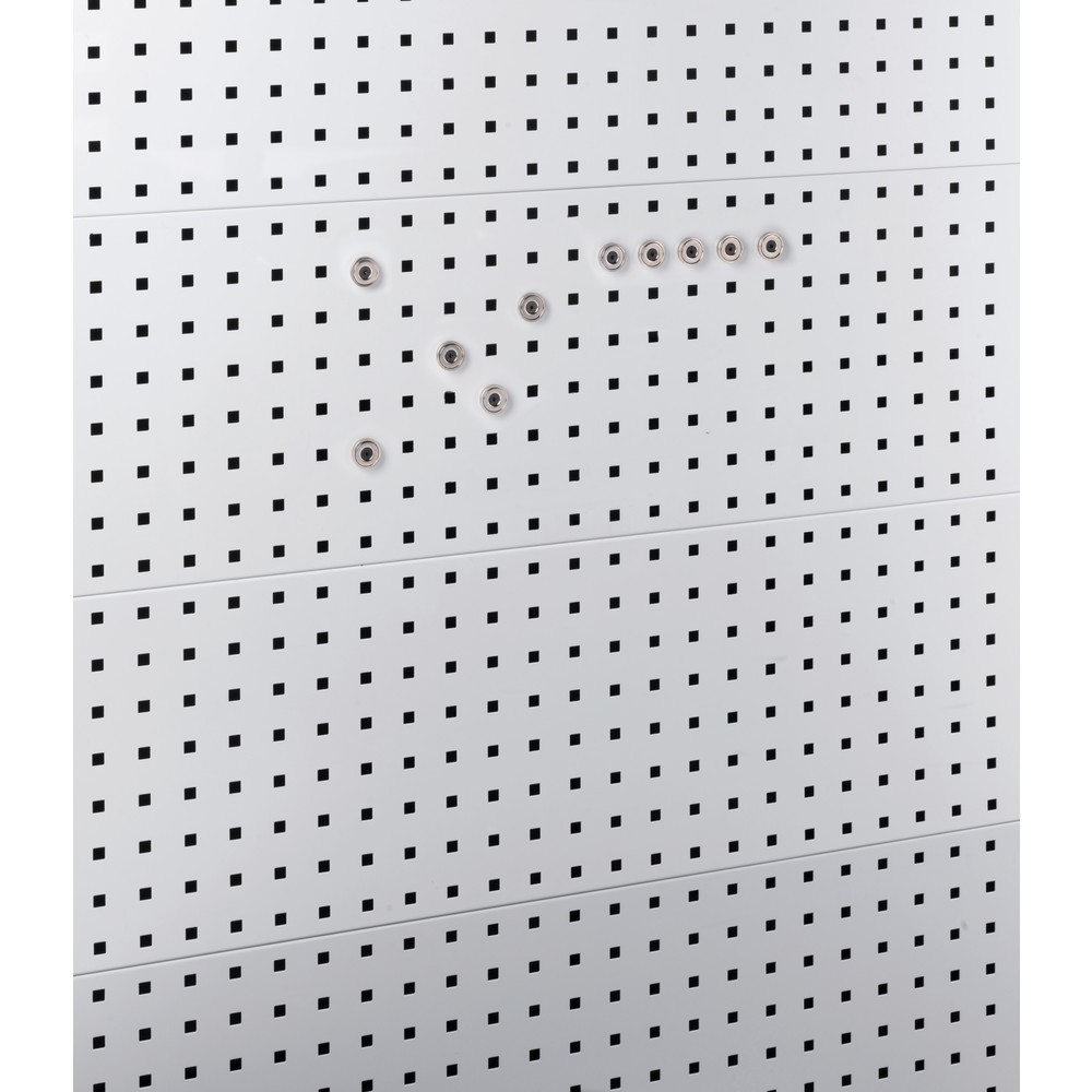 Produktabbildung: Fami Magnet-Set, inkl. Schraubmaterial, Ø 20 mm, 10 Stk/VE