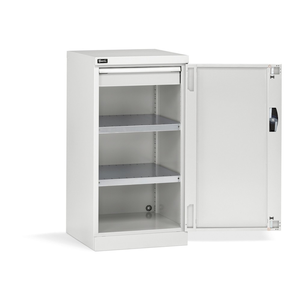 Produktabbildung Nr. 1: Fami PERFOM Flügeltürschrank, 1 Schublade, HxBxT 1.000 x 512 x 555 mm, lichtgrau