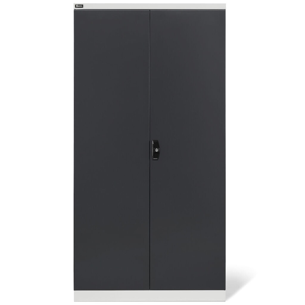 Fami PERFOM Werkstattschrank, 4 Lochböden, 3 Schubladen, Lochplatten für Tür, Sichtlagerkästen, HxBxT 2.000 x 1.023 x 555 mm, lichtgrau, anthrazit Produktabbildung Nr. 2: Fami PERFOM Werkstattschrank, 4 Lochböden, 3 Schubladen, Lochplatten für Tür, Sichtlagerkästen, HxBxT 2.000 x 1.023 x 555 mm, lichtgrau, anthrazit