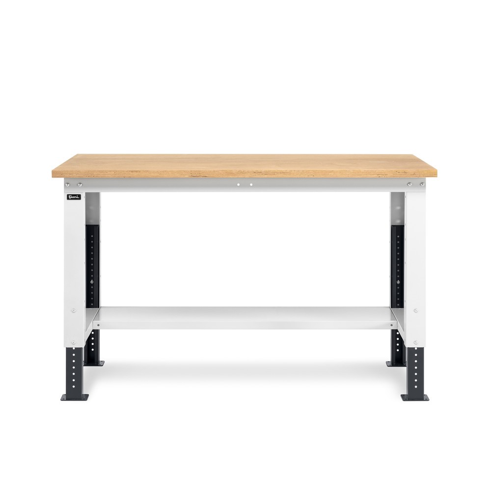 Produktabbildung Nr. 4: Fami Werkbank, höhenverstellbar, TK 1.000 kg, HxBxT 740-1.110 x 1.500 x 750 mm, RAL 7035 lichtgrau / RAL 7016 anthrazitgrau