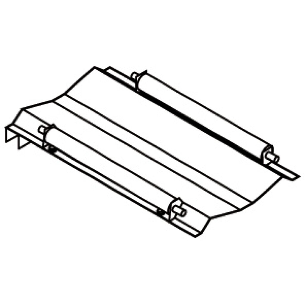 Produktabbildung: Fassauflage mit Rollen für 1x 200-Liter-Fass für SAFE Master® Gefahrstoff-Depot
