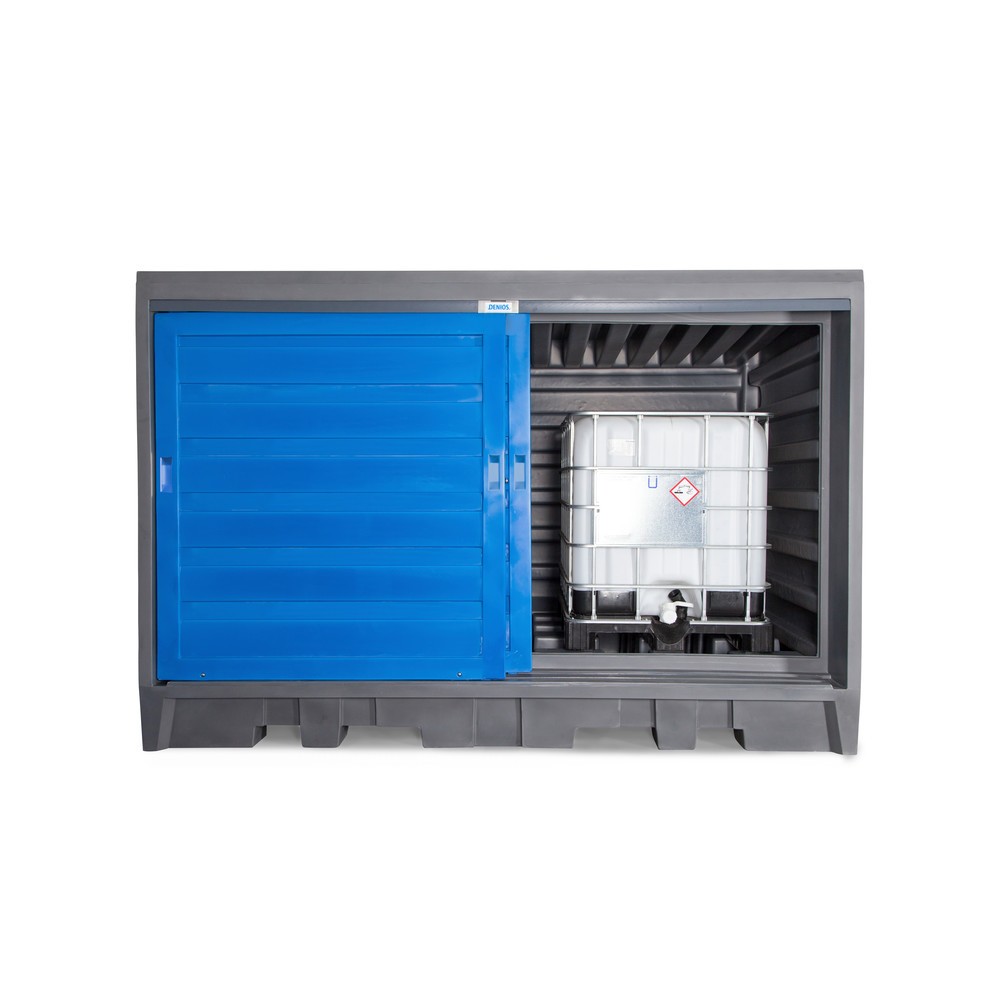 Produktabbildung Nr. 7: Fassdepot aus PE, HxBxT 2.170 x 3.200 x 1.740 mm, 2x IBC oder 8x 200 l