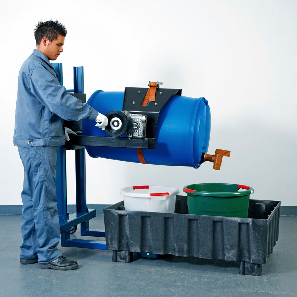 Produktabbildung Nr. 4: Fassdreher 360°, TK 300 kg, Fußpedalhub, Hubhöhe 0-750 mm