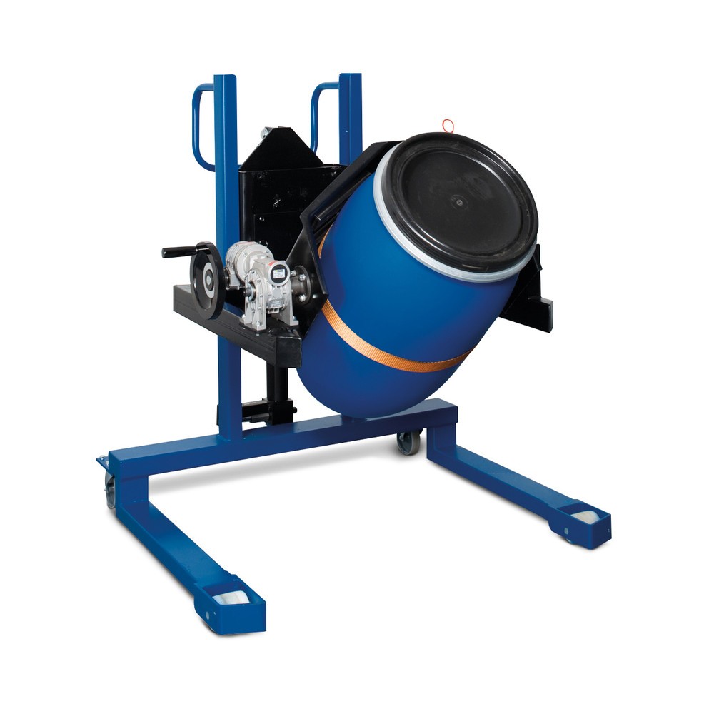 Produktabbildung Nr. 2: Fassdreher 360°, TK 300 kg, Fußpedalhub, Hubhöhe 0-750 mm