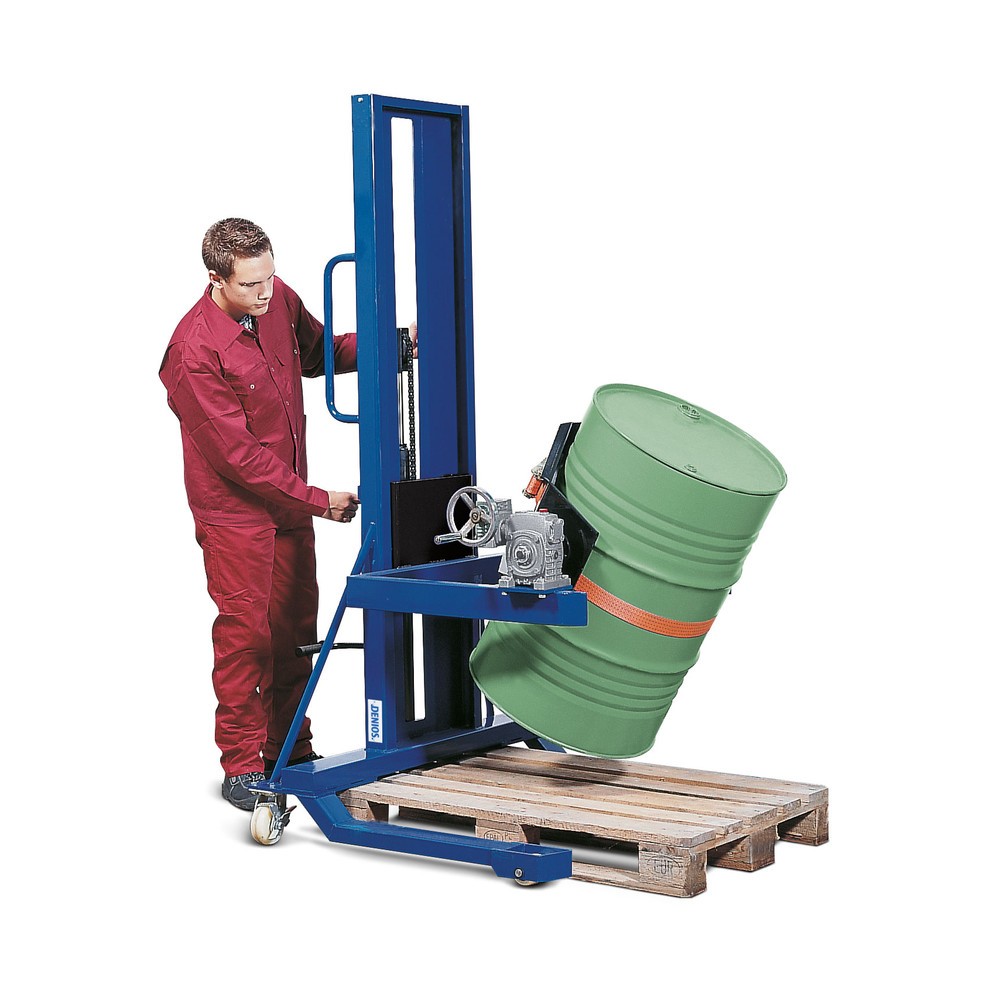 Produktabbildung Nr. 5: Fassdreher 360°, TK 300 kg, Fußpedalhub, Hubhöhe 0-750 mm