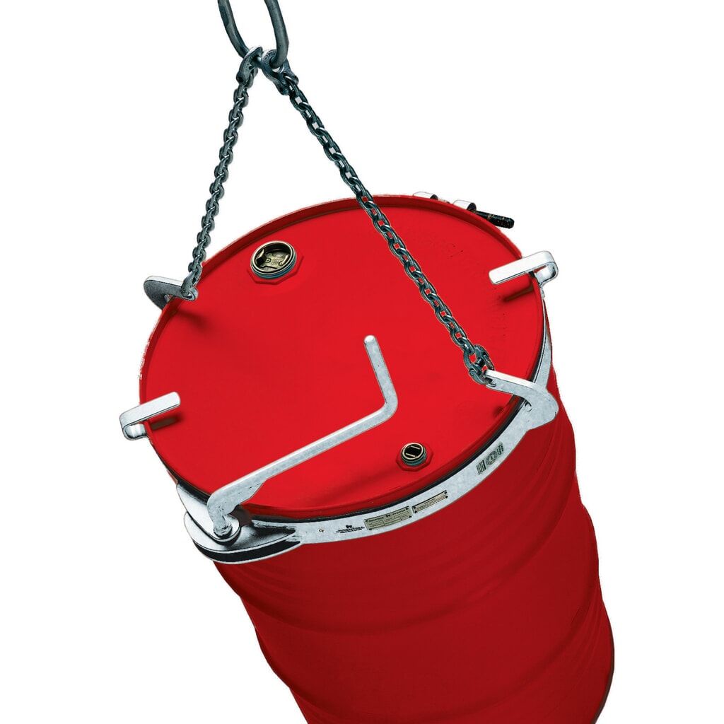 Produktabbildung: PFEIFER Fassgreifer, hängender Transport, Tragkraft 800 kg