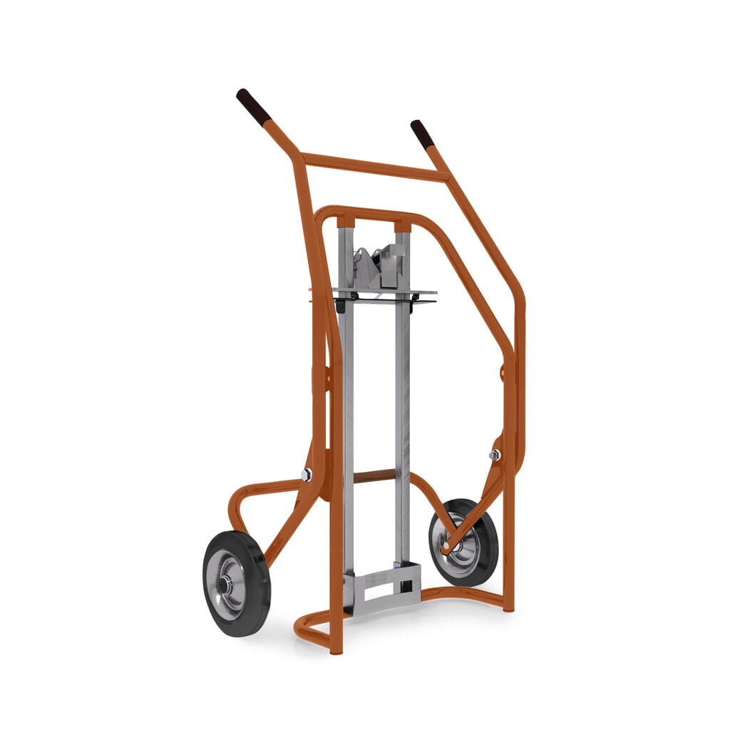 Fasskarre, für 1x 60- bis 220-Liter-Fass, TK 350 kg Produktabbildung: Fasskarre, für 1x 60- bis 220-Liter-Fass, TK 350 kg