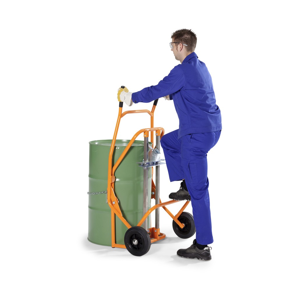 Produktabbildung Nr. 3: Fasskarre, für 1x 60- bis 220-Liter-Fass, TK 350 kg
