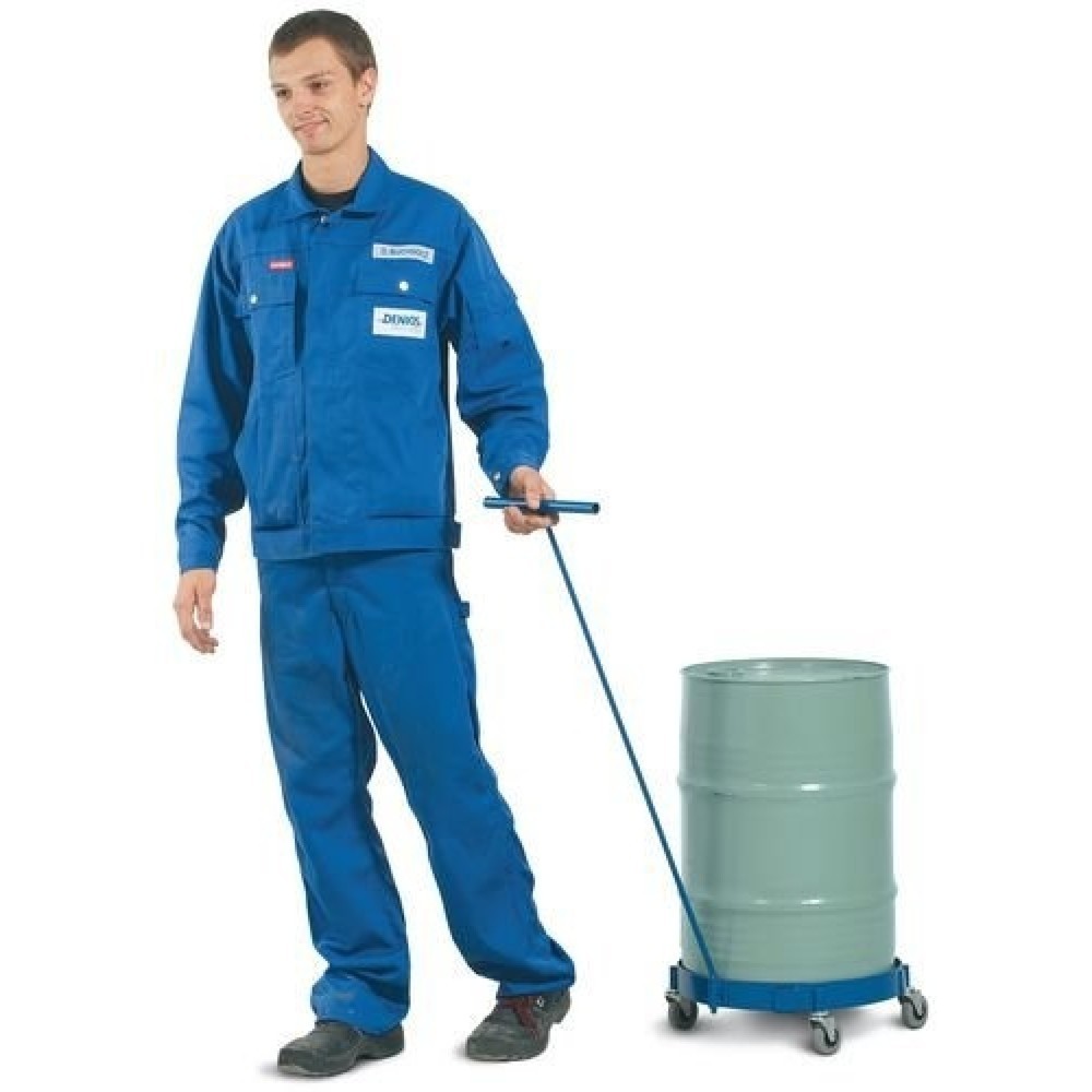 Produktabbildung: Fassroller mit Zugstange, für 1x 60-Liter-Stahlfass, TK 100 kg