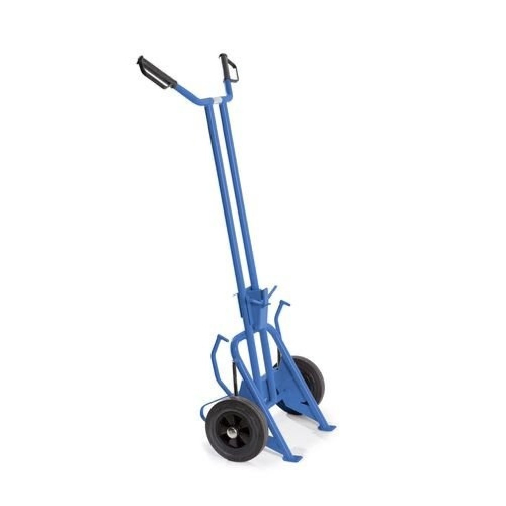 Produktabbildung: Fasstransportheber FTH 1, für 1x 60-/200-Liter-Stahlfass, mit Haltesystem