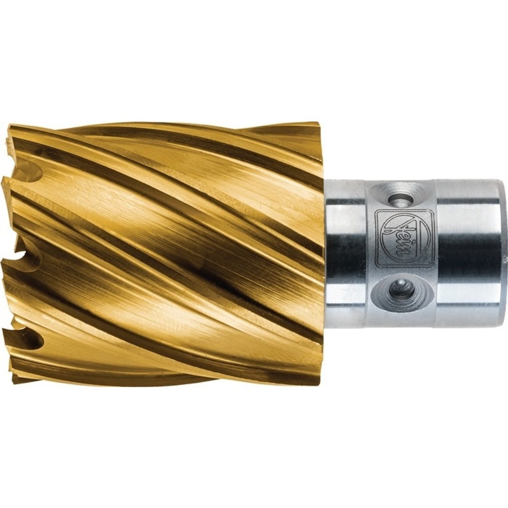 Produktabbildung: FEIN Kernbohrer DURA 25, Nenn-Durchmesser 27 mm, TiN-beschichtet